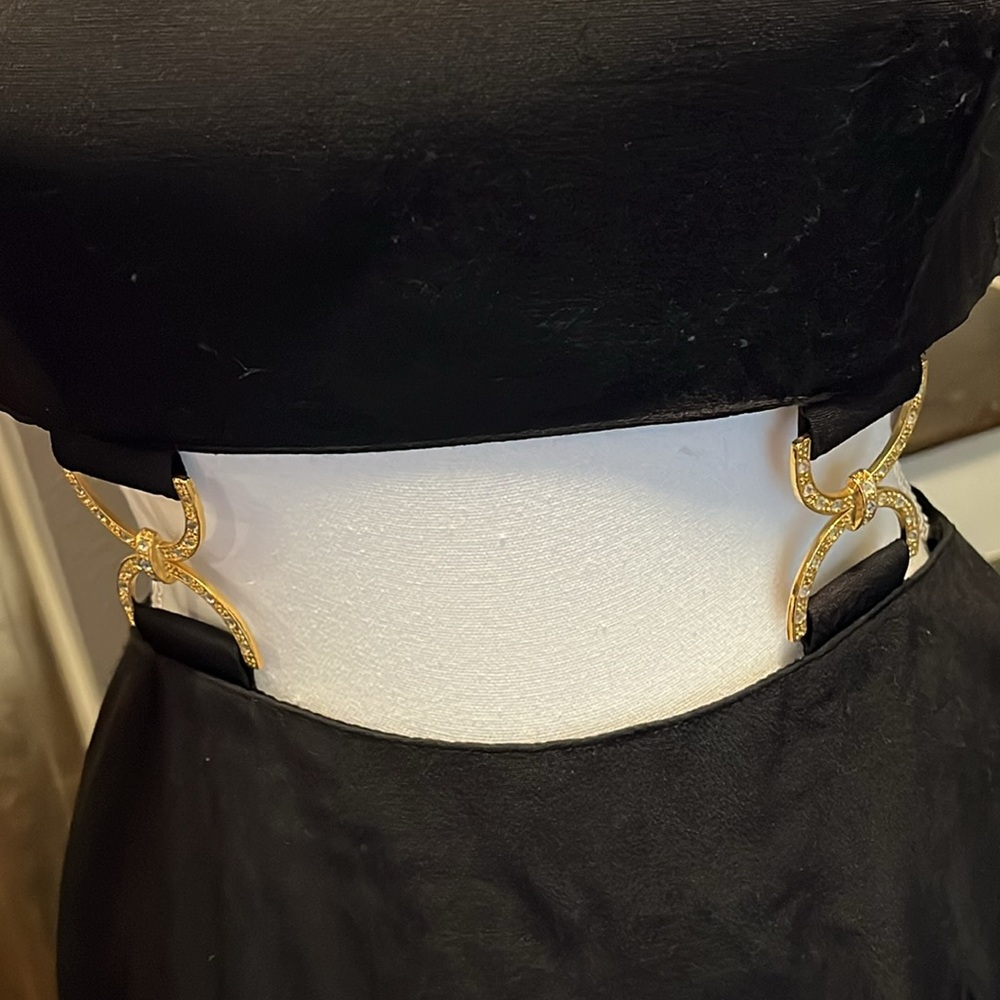 Geary Roark Kamisato Black Cocktail Dress. Sexy & Chic,Great for the Holidays 10 - Picture 8 of 15